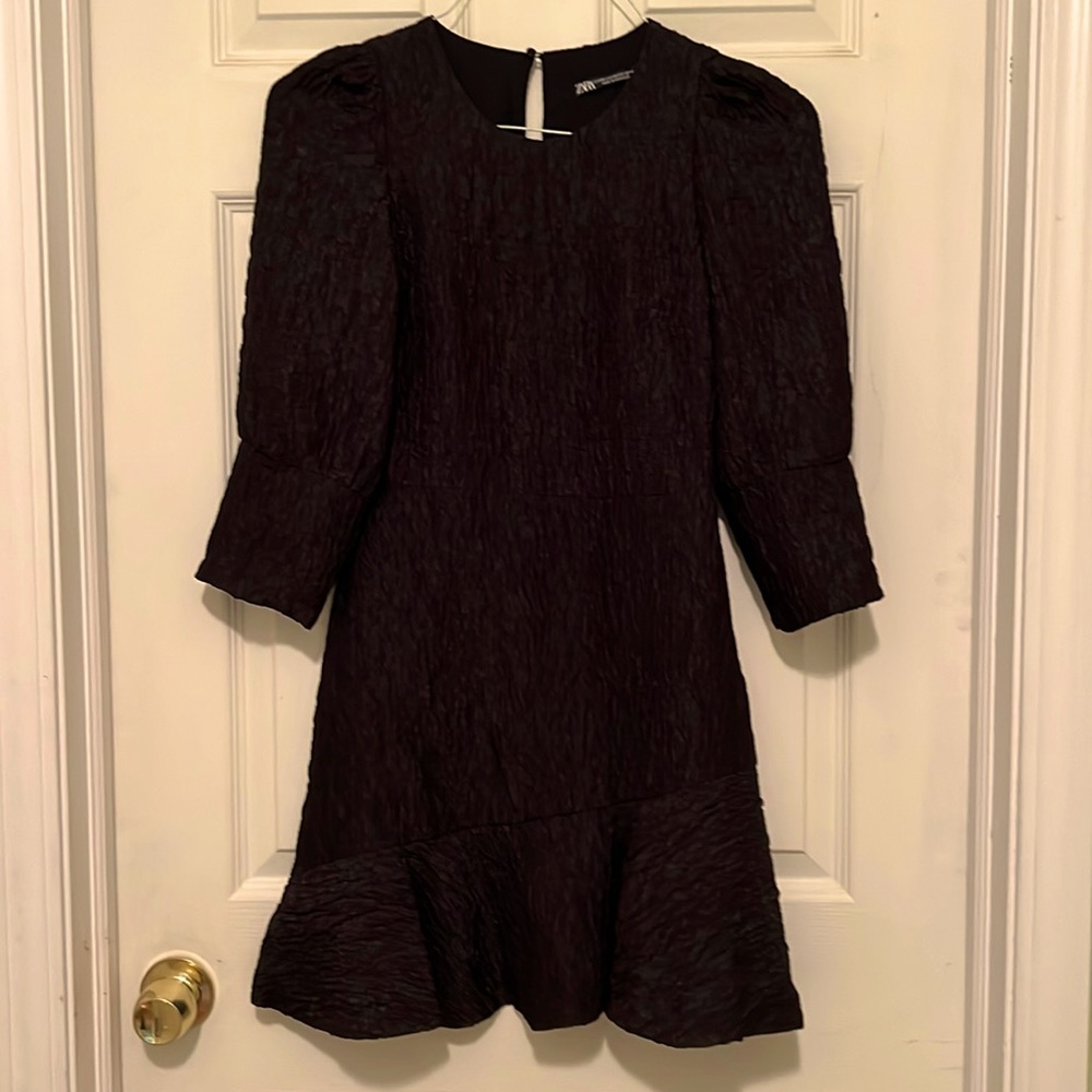 Zara black dress